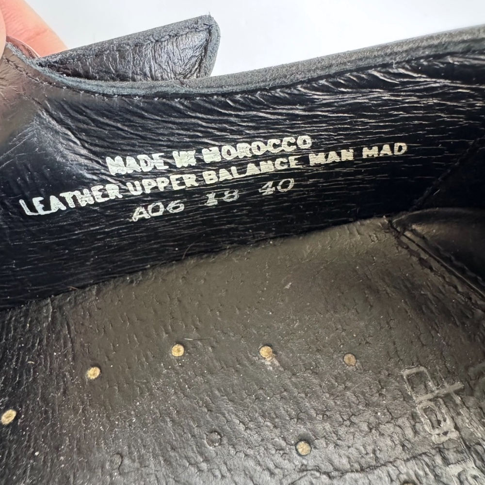 Dansko Giselle Mary Jane Black Leather Flats Size 40 - Picture 9 of 10